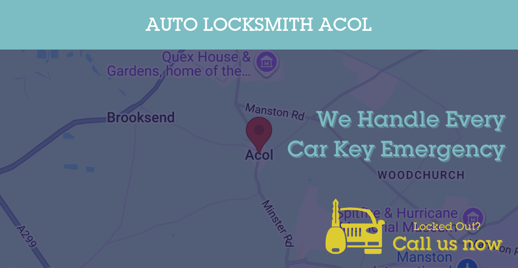 Auto Locksmith Services in Acol - CT postcode