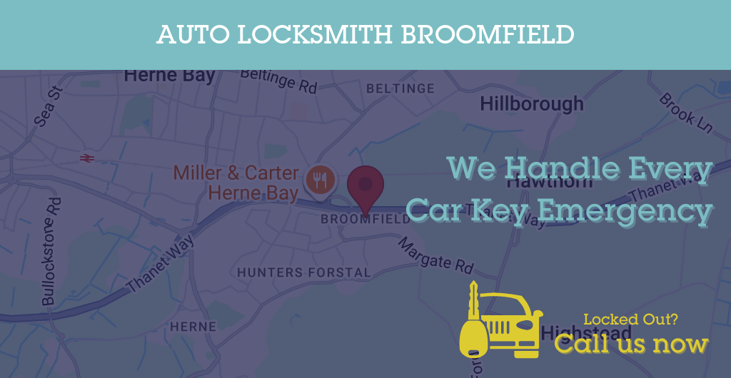 Auto Locksmith Services in Broomfield - CT postcode