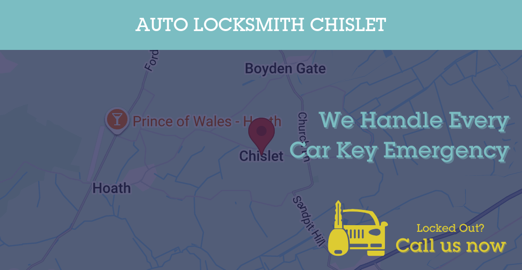 Auto Locksmith Services in Chislet - CT postcode