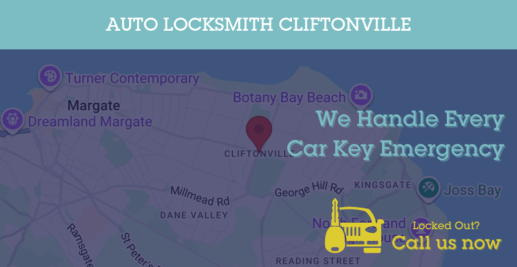 Auto Locksmith Services in Cliftonville - CT postcode