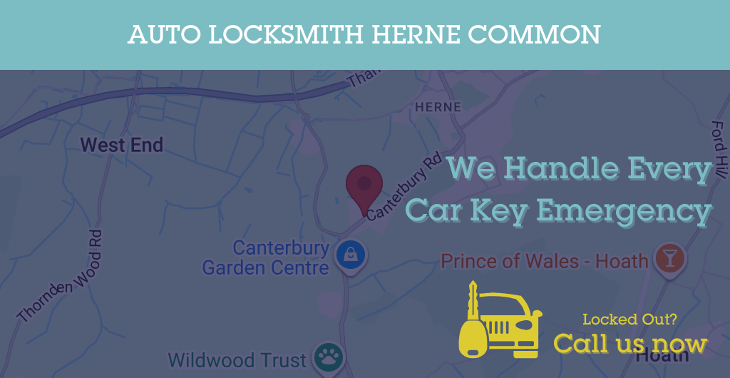 Auto Locksmith Services in Herne Common - CT postcode