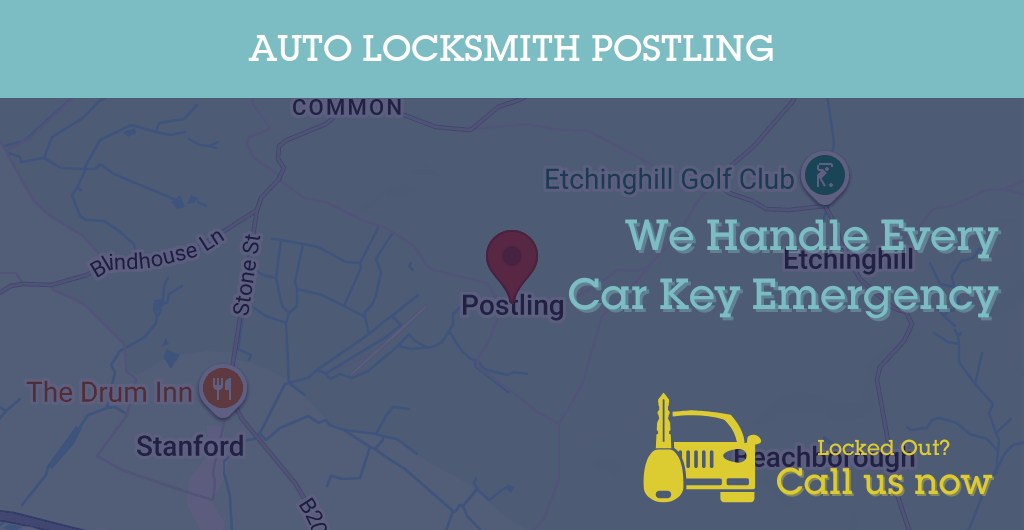 Auto Locksmith Services in Postling - CT postcode