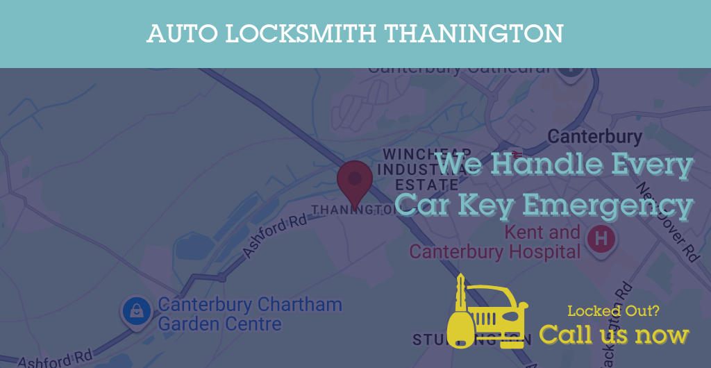 Auto Locksmith Services in Thanington - CT postcode