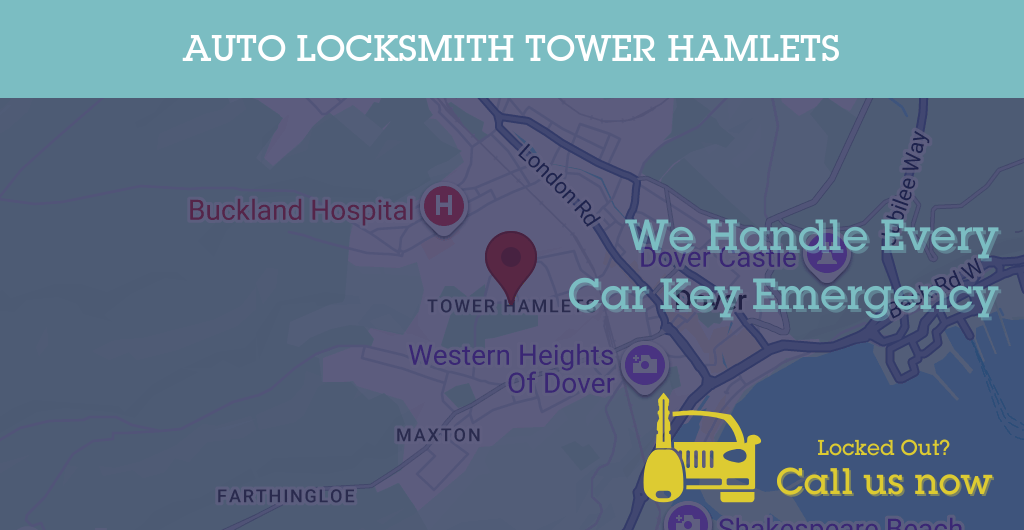 Auto Locksmith Services in Tower Hamlets - CT postcode